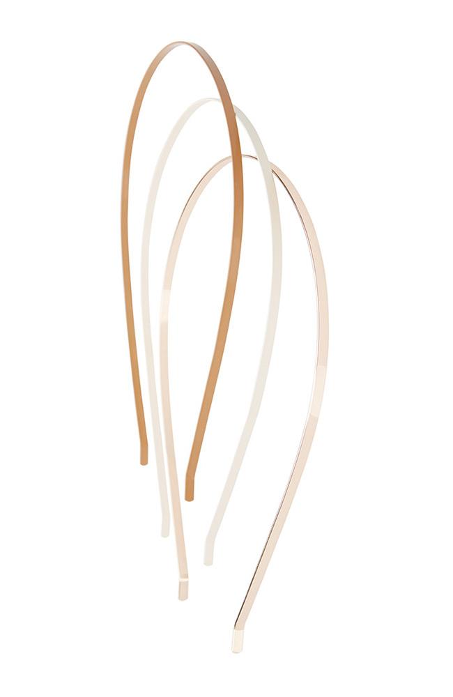 Mini Skinny Metal Headband 3-Pack