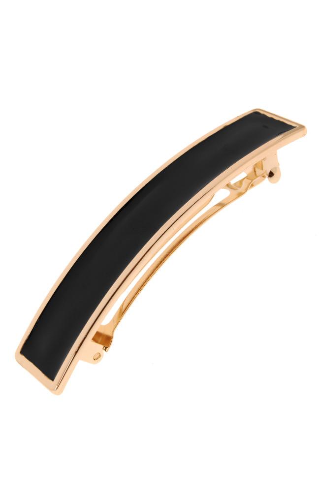 Atelier Enamel Rectangle Barrette