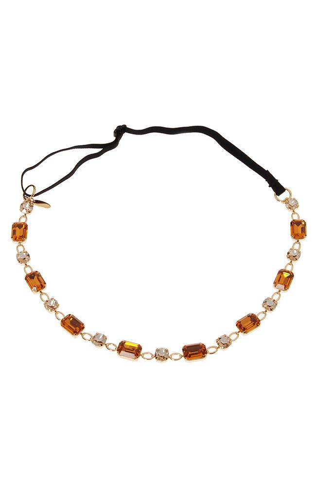 Cora Crystal Adjustable Headwrap