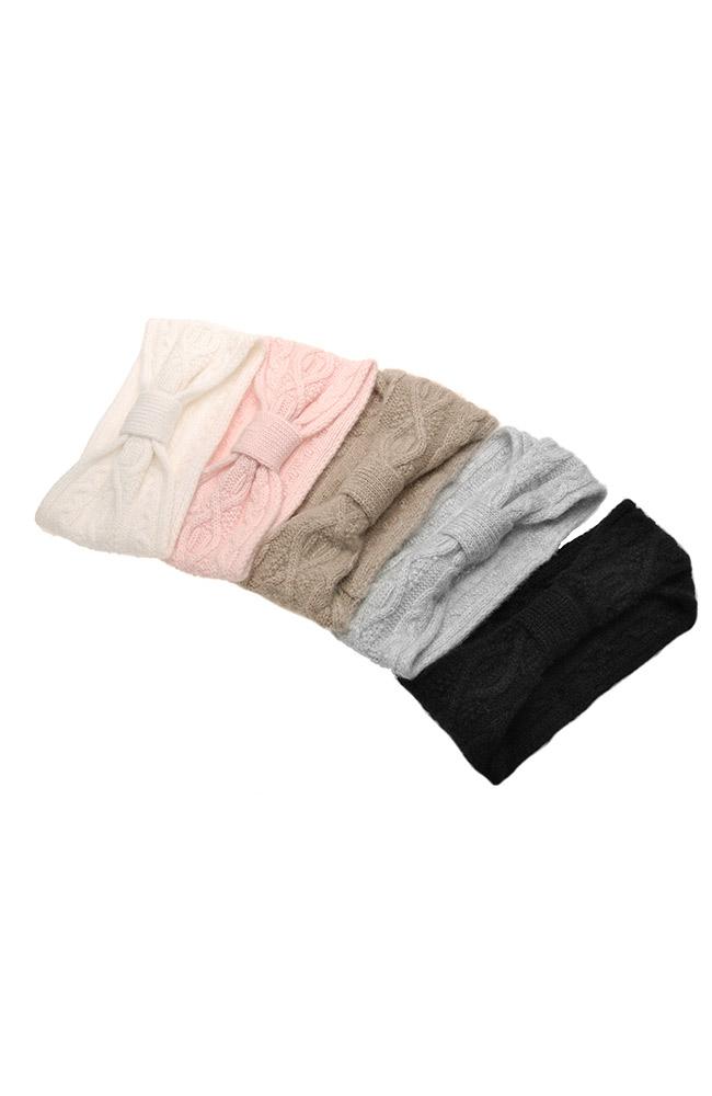 Cashmere winter headbands, convertible