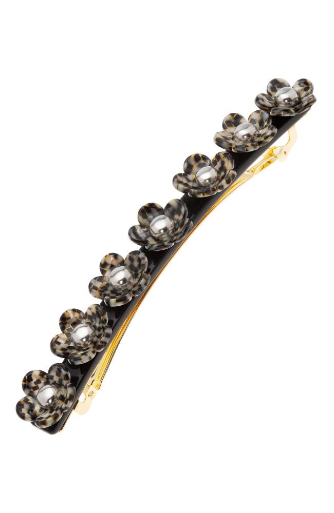 Flower Bomb Long and Skinny Barrette