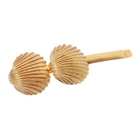 Scalloped Sea Shell Bobby Pin