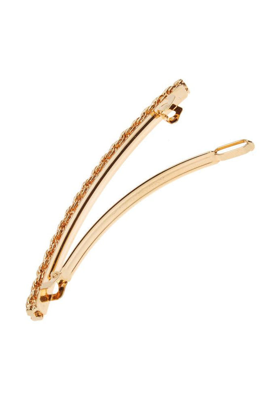 Nautical Rope Metal Long and Skinny Barrette