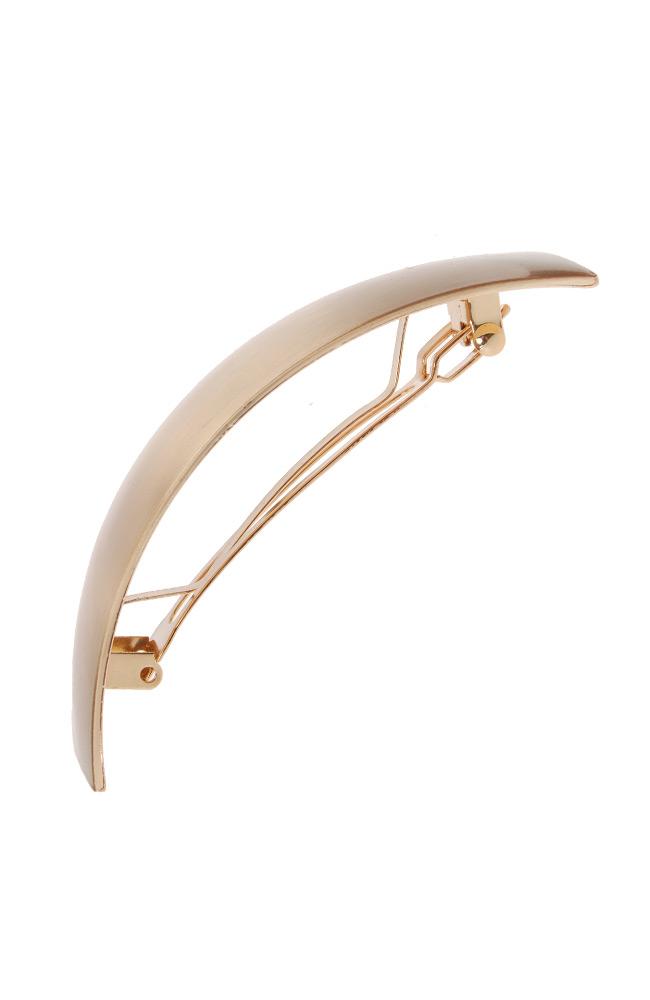 Brushed Metal Volume Barrette