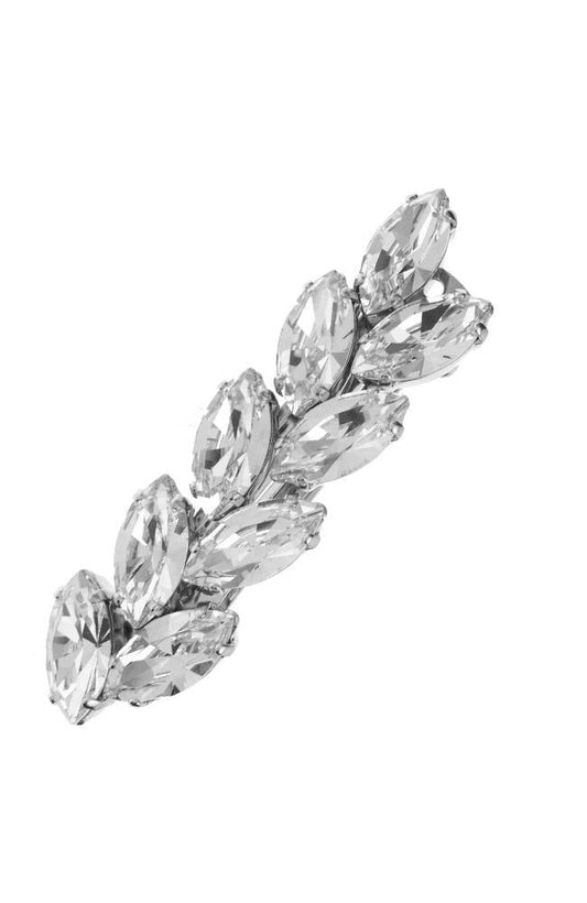 Small Ivy Crystal Barrette
