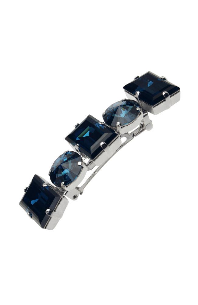 Small Sienna Crystal Barrette