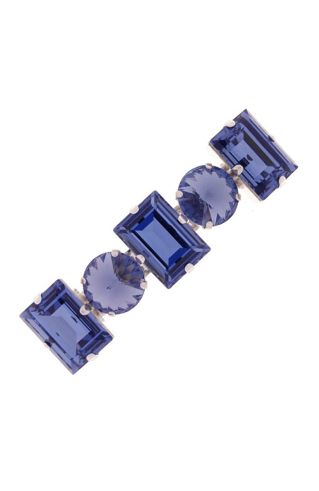Small Sienna Crystal Barrette