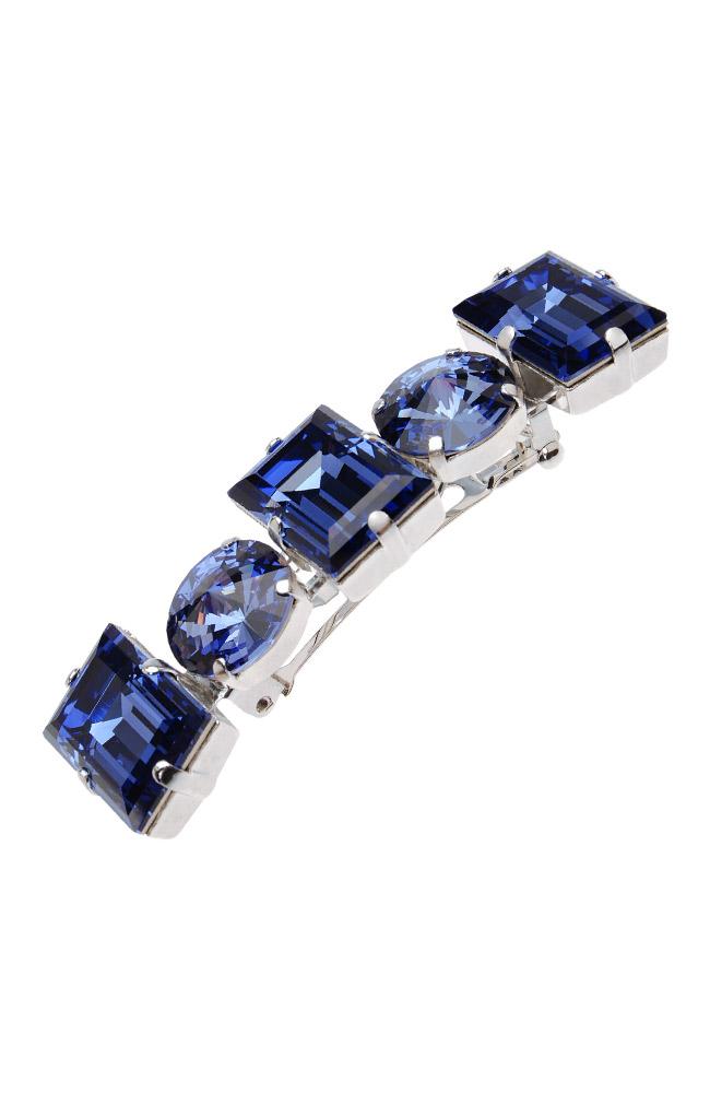 Small Sienna Crystal Barrette