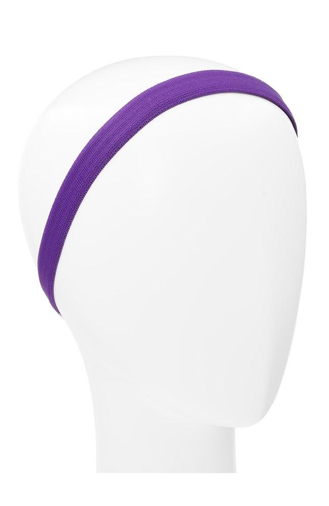 Nonslip Purple Headband for working out, Work it Girl Headwrap by L. Erickson
