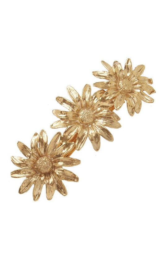 Triple Daisy Barrette