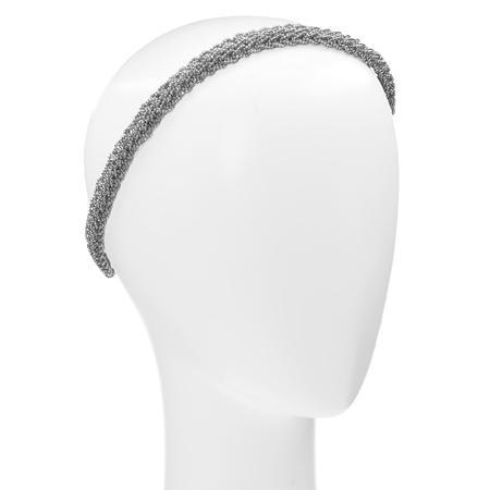 Wide Caviar Beaded Adjustable Headwrap