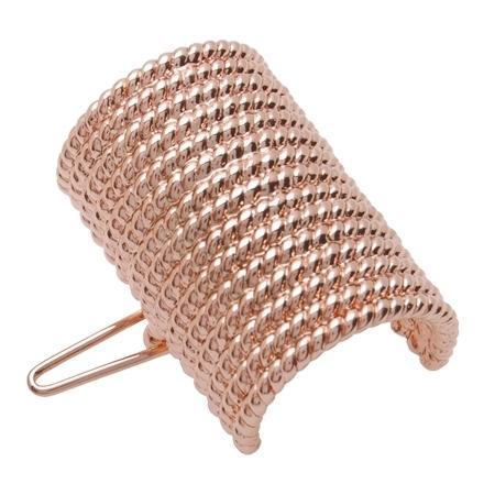 Metal Cuff Tige Boule Barrette