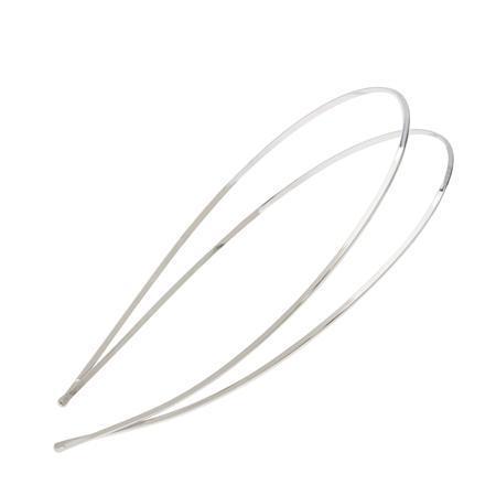 Double Metal Headband, silver