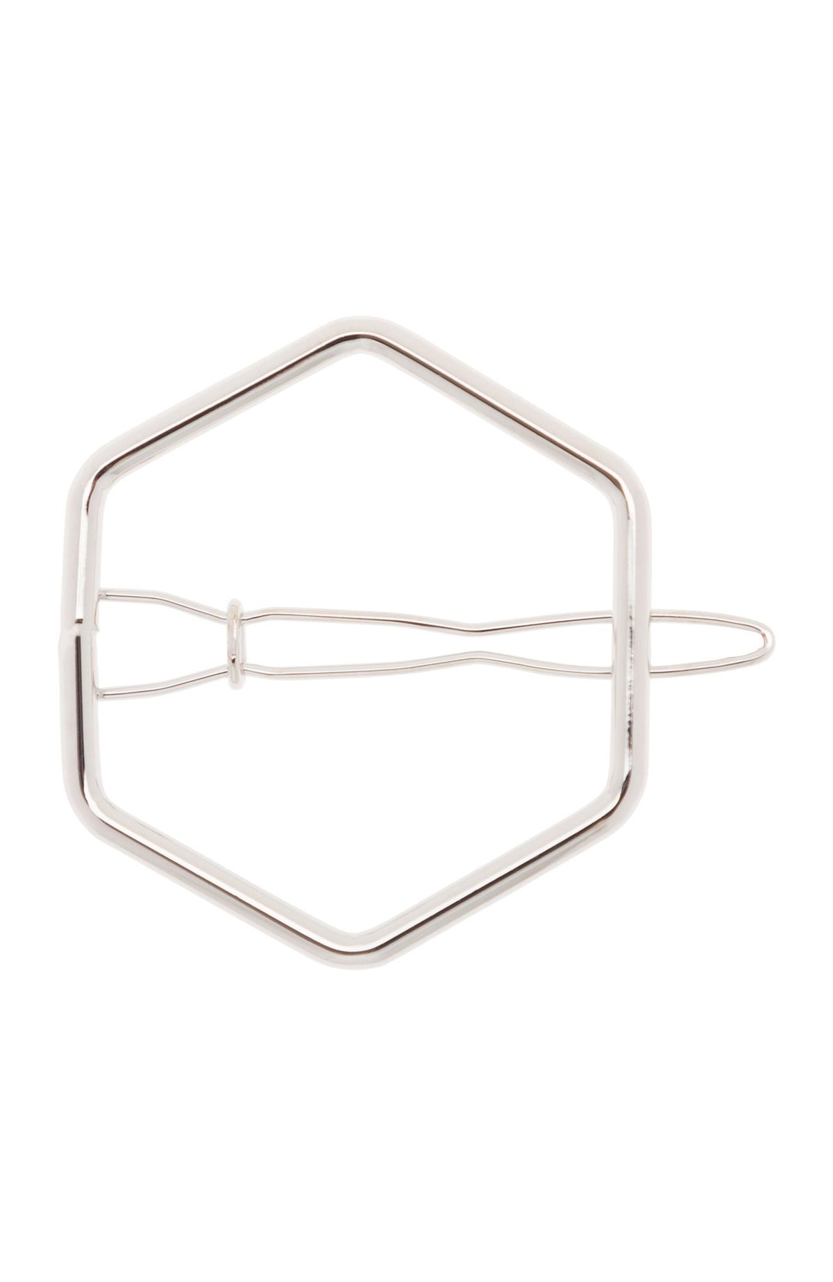 Metal Hexagon Tige Boule Barrette
