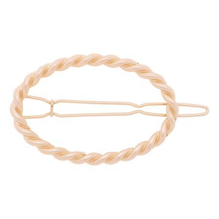 Braided Tige Boule Barrette - Matte