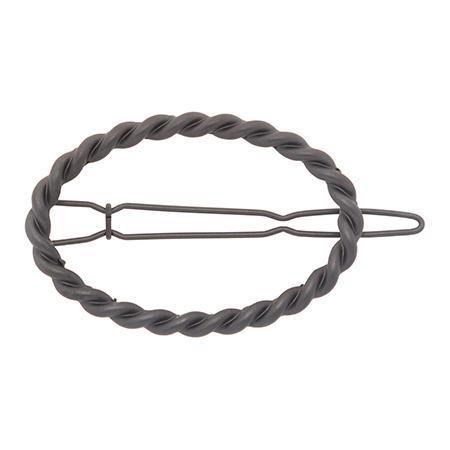 Braided Tige Boule Barrette - Matte