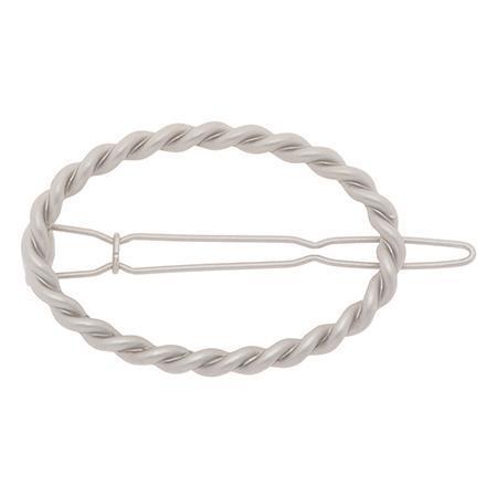 Braided Tige Boule Barrette - Matte