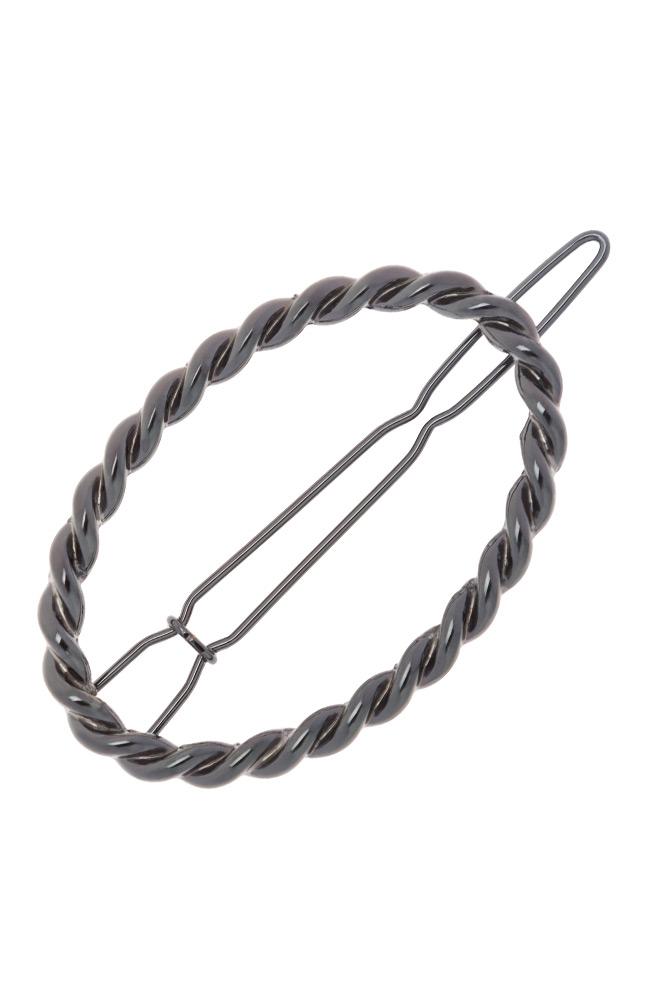 Braided Tige Boule Barrette