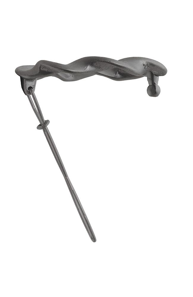 Twisted Tige Boule Barrette - Matte
