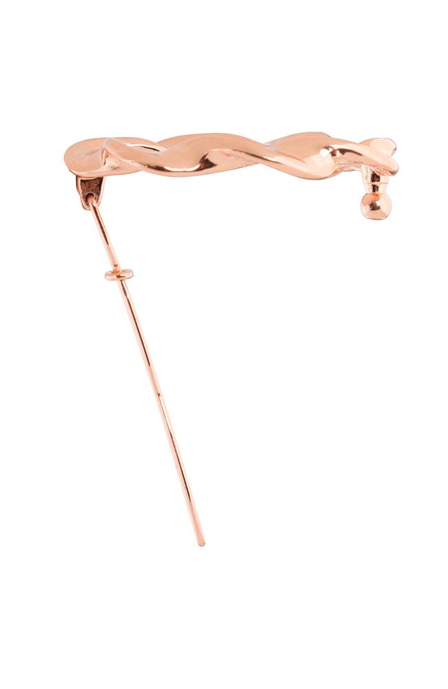 Twisted Tige Boule Barrette