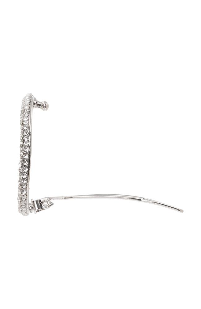 Elsa Crystal Tige Boule Barrette