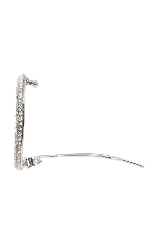 Elsa Crystal Tige Boule Barrette