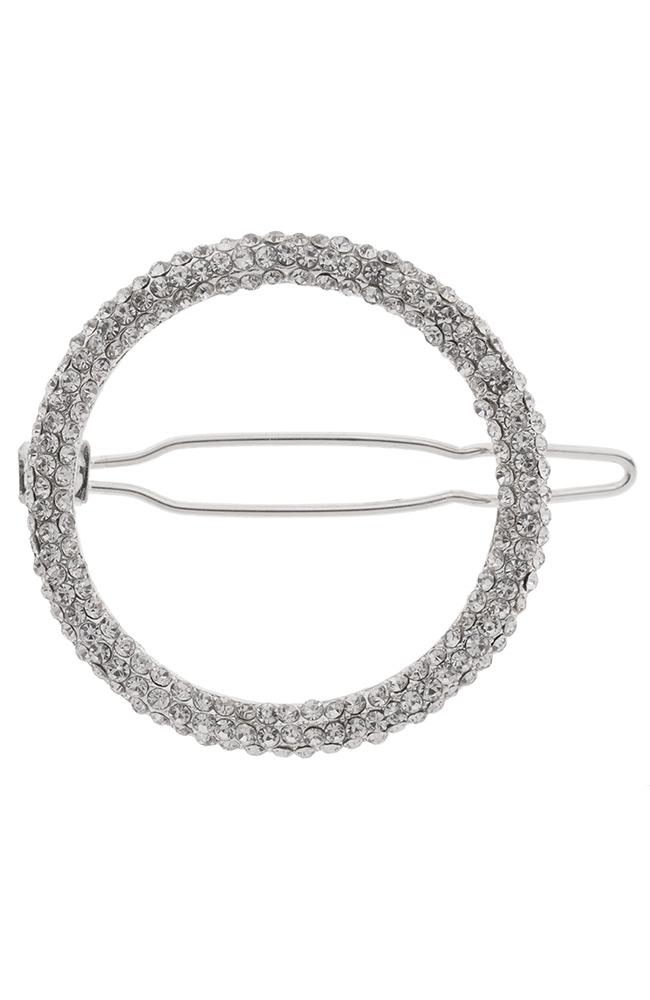 Elsa Crystal Tige Boule Barrette