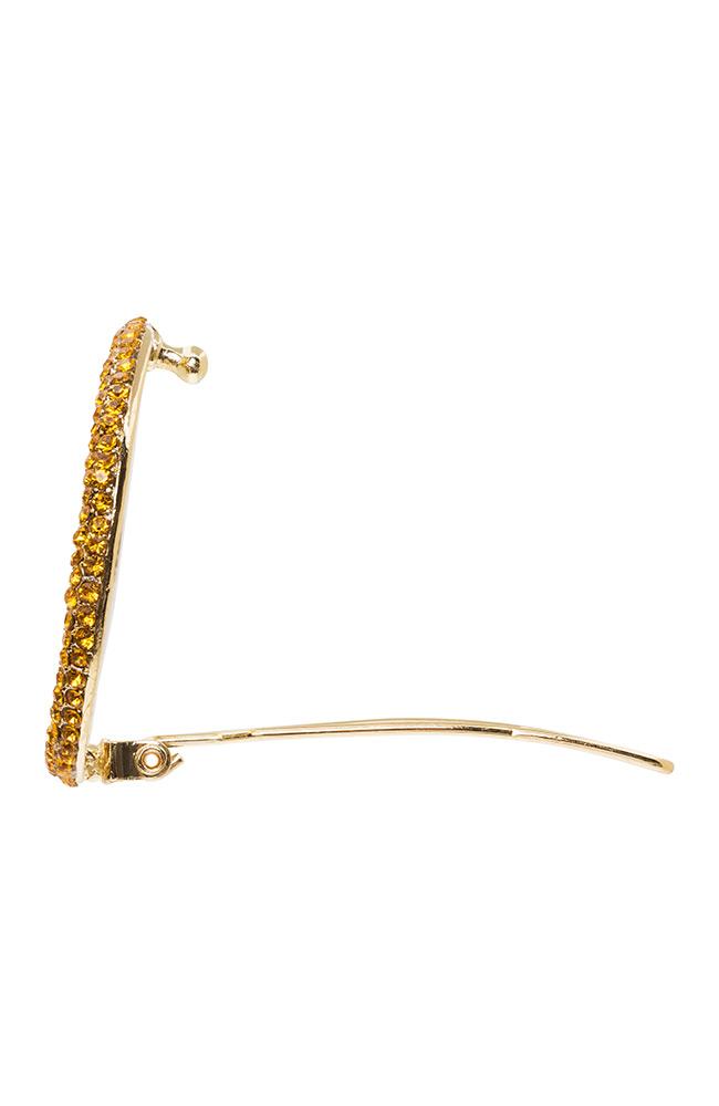 Elsa Crystal Tige Boule Barrette