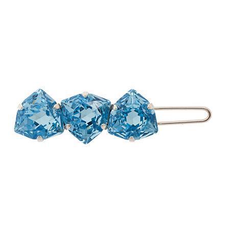 Triple Crystal Tige Boule Barrette
