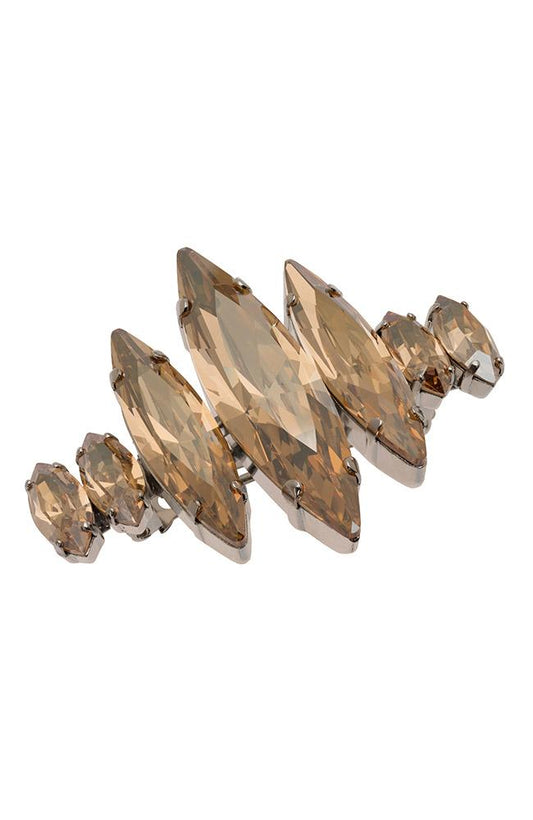 Spike Crystal Barrette