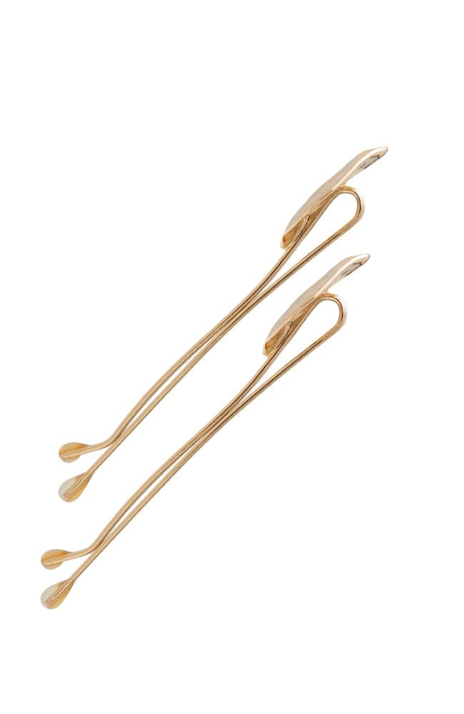 Leaf Bobby Pin Pair
