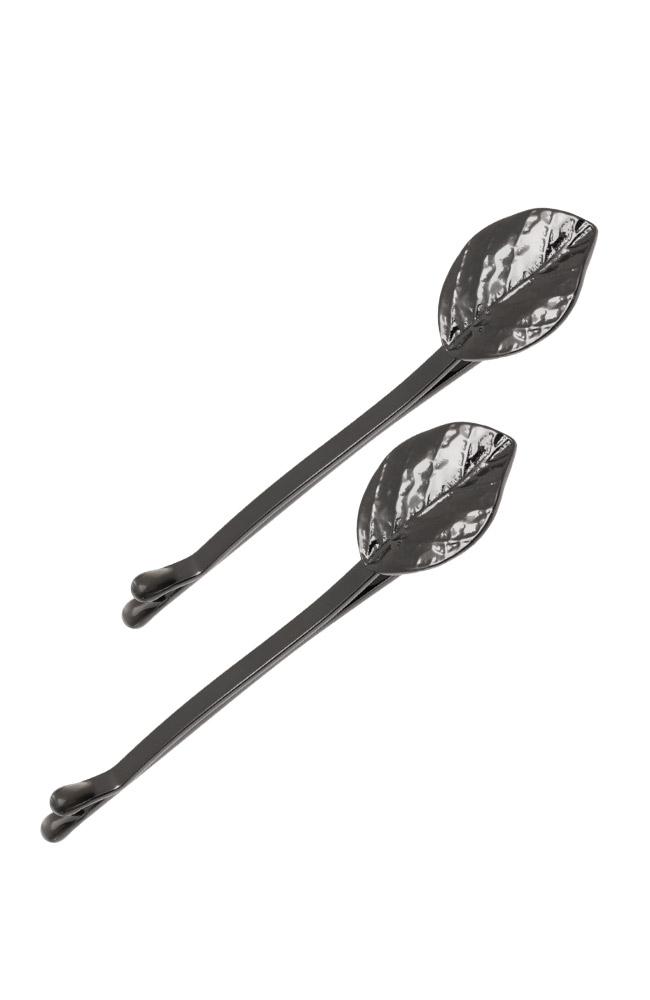 Leaf Bobby Pin Pair