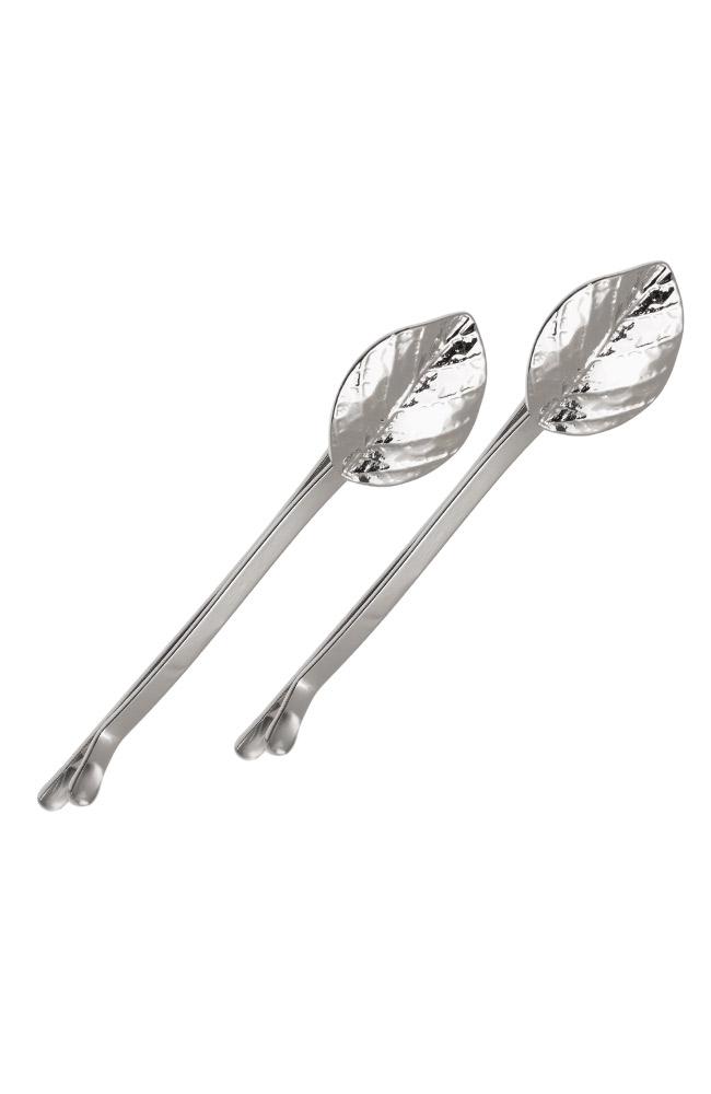 Leaf Bobby Pin Pair