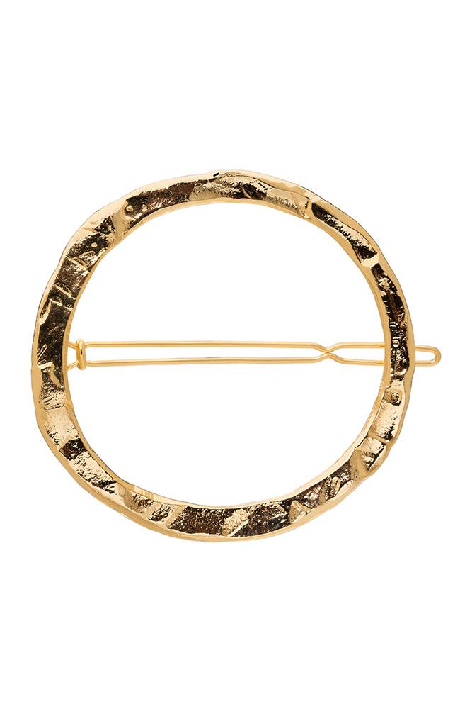 Large Rustic Circle Tige Boule Barrette