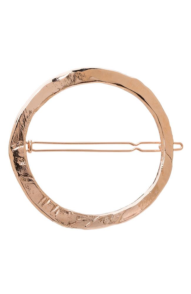 Large Rustic Circle Tige Boule Barrette