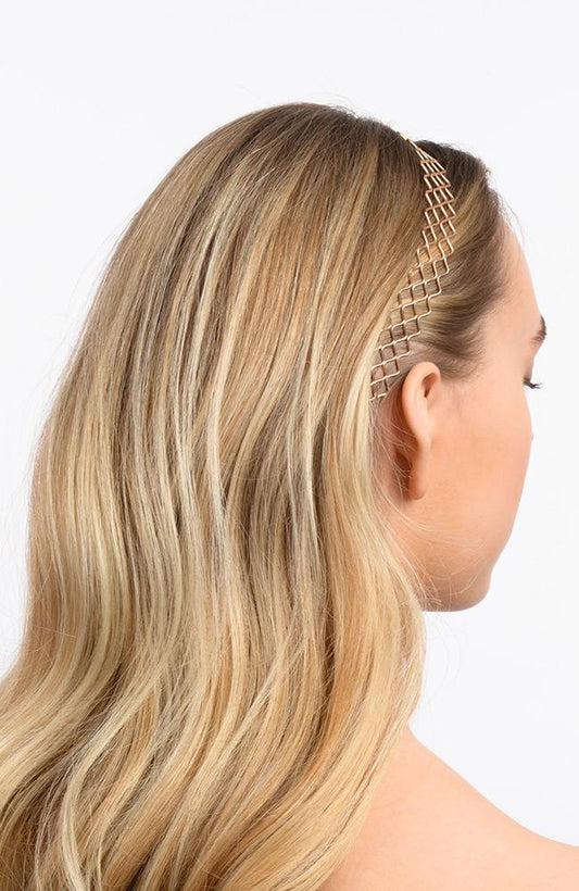 Metal Zig Zag Headband
