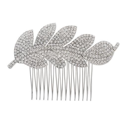 Crystal Leaf Comb