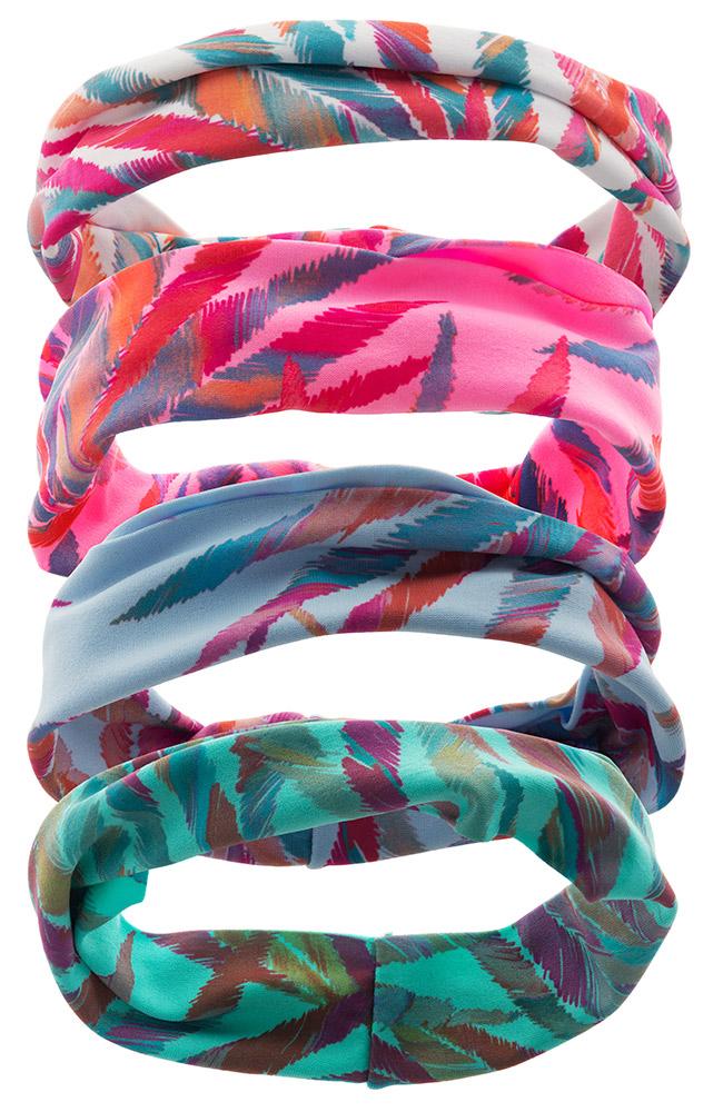 Italian Bandeau Tropical Print