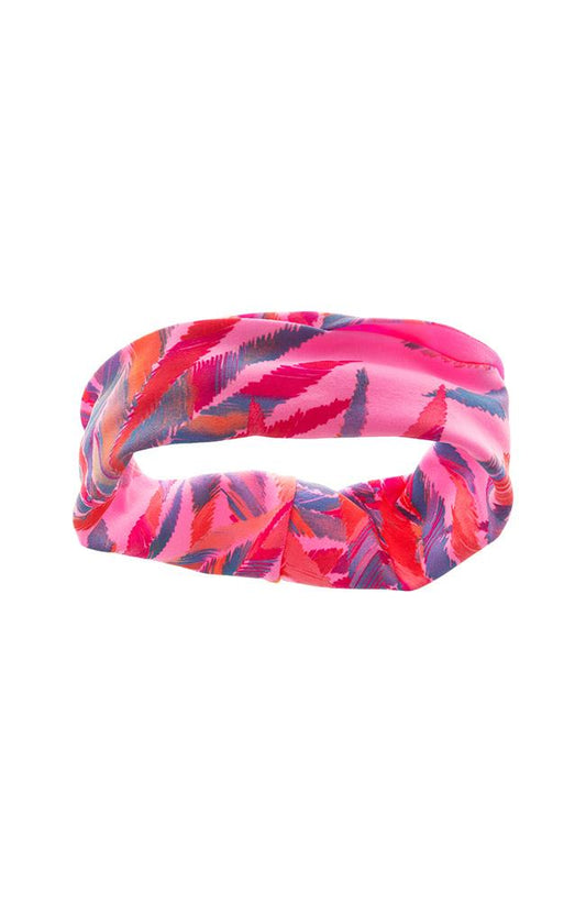 Italian Bandeau Tropical Print