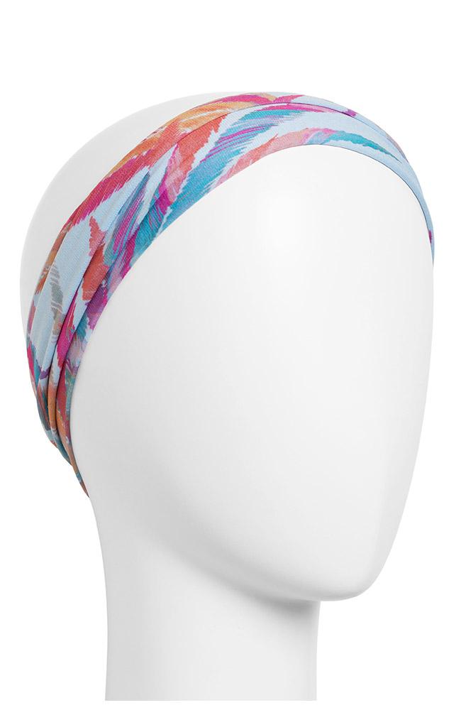 Italian Bandeau Tropical Print