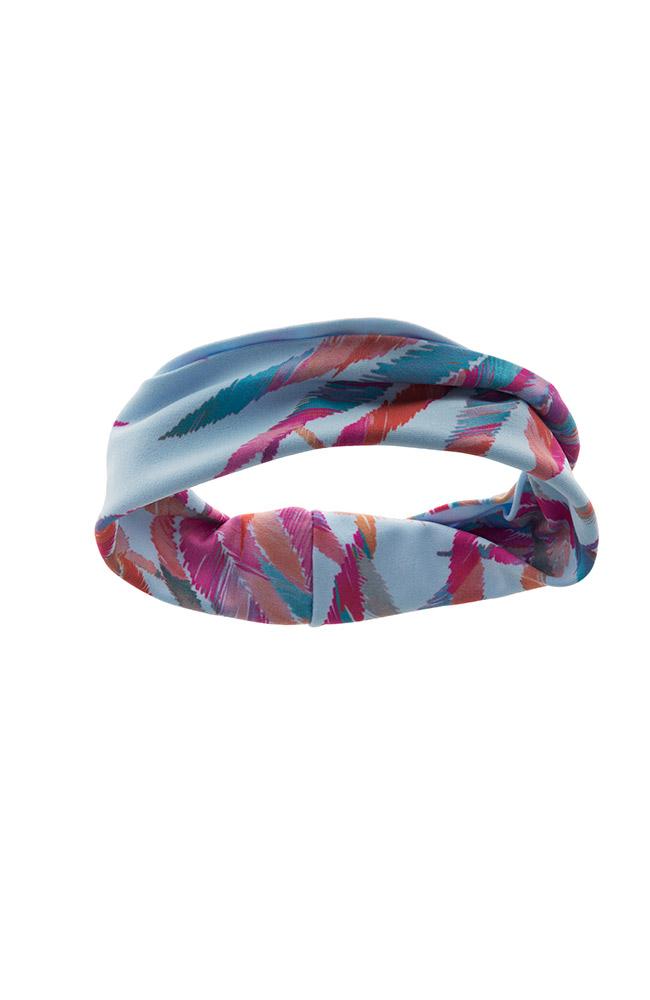 Italian Bandeau Tropical Print