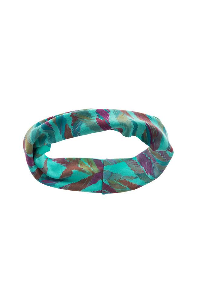 Italian Bandeau Tropical Print