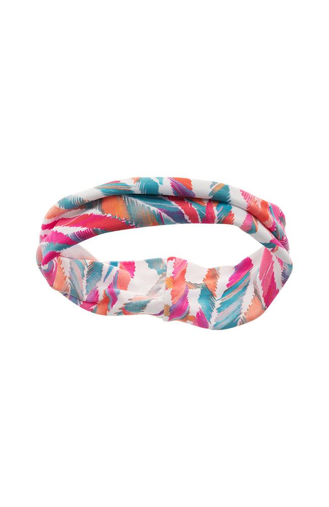 Italian Bandeau Tropical Print