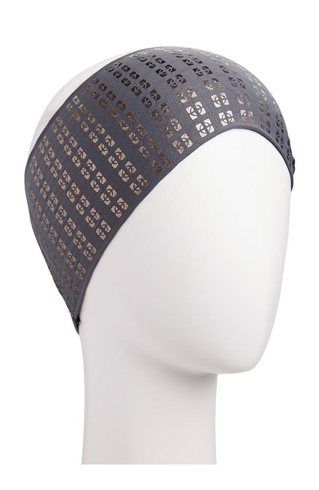Metallic Geo Print Headwrap