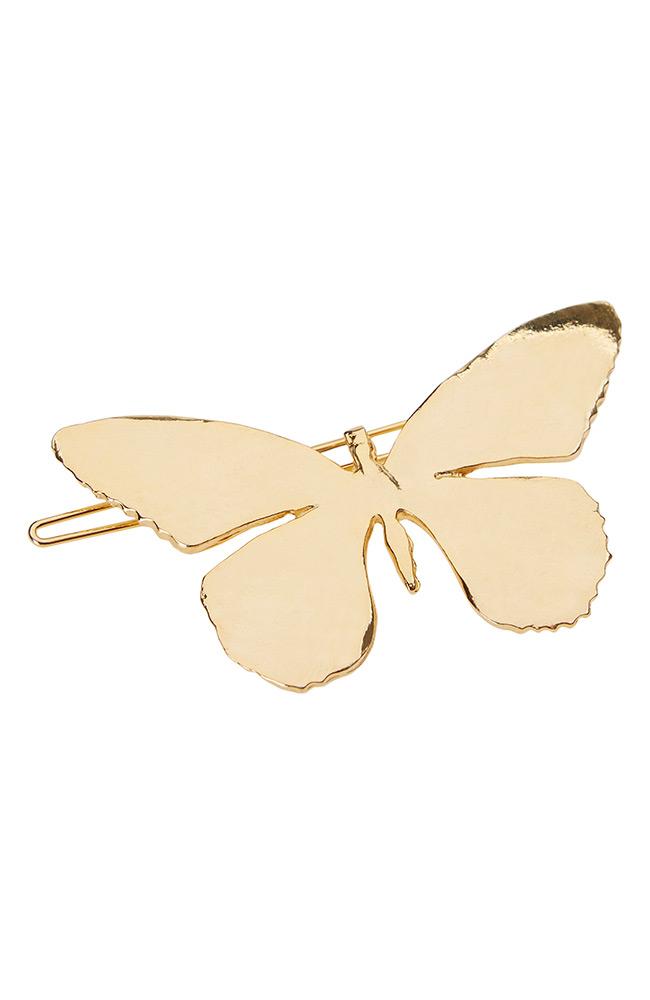 Butterfly Tige Boule Barrette