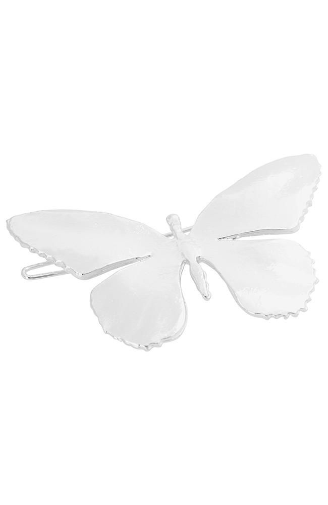 Butterfly Tige Boule Barrette