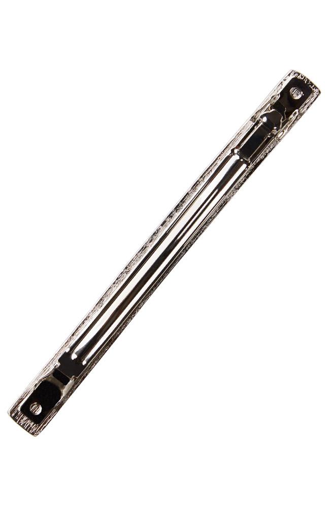 Textured Metal Long & Skinny Barrette