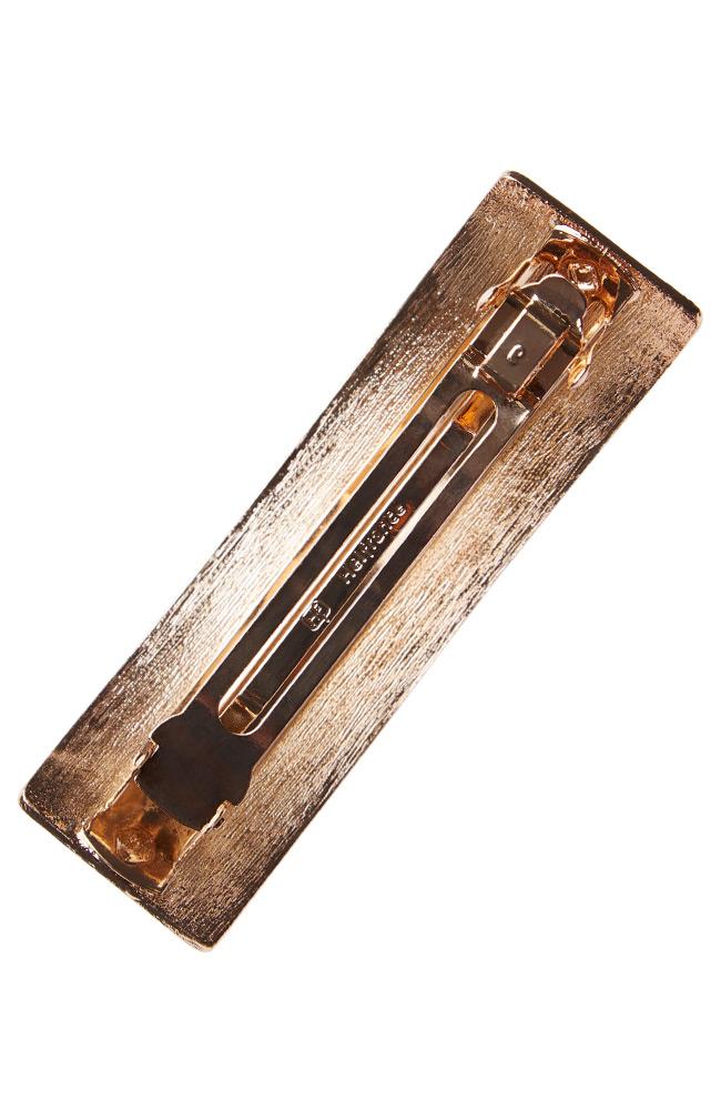 Textured Metal Volume Barrette