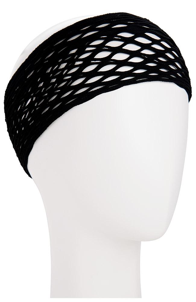 Netted Bandeau Headwrap