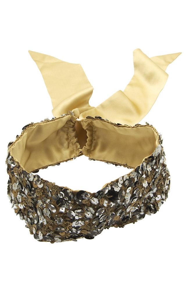 Joana Sequin Scarf Headwrap